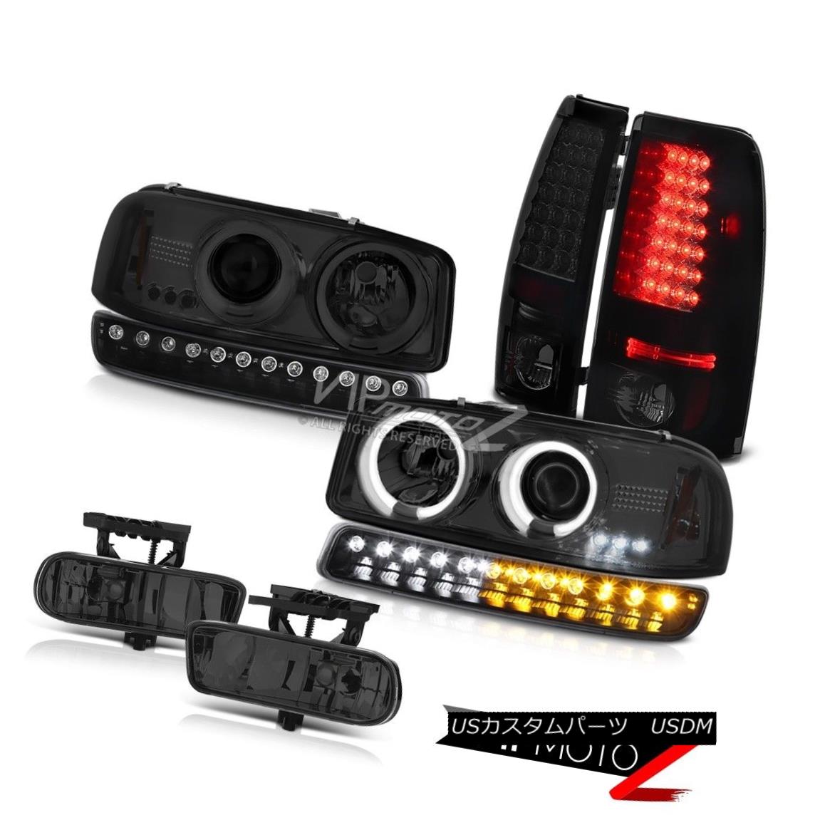 ヘッドライト 99-02 Sierra GMT800 Foglamps led parking brake lights signal lamp ccfl headlamps 99-02 Sierra GMT800 Foglampsはパーキングブレーキ灯信号灯ccflヘッドランプを導いた 【並行輸入品】