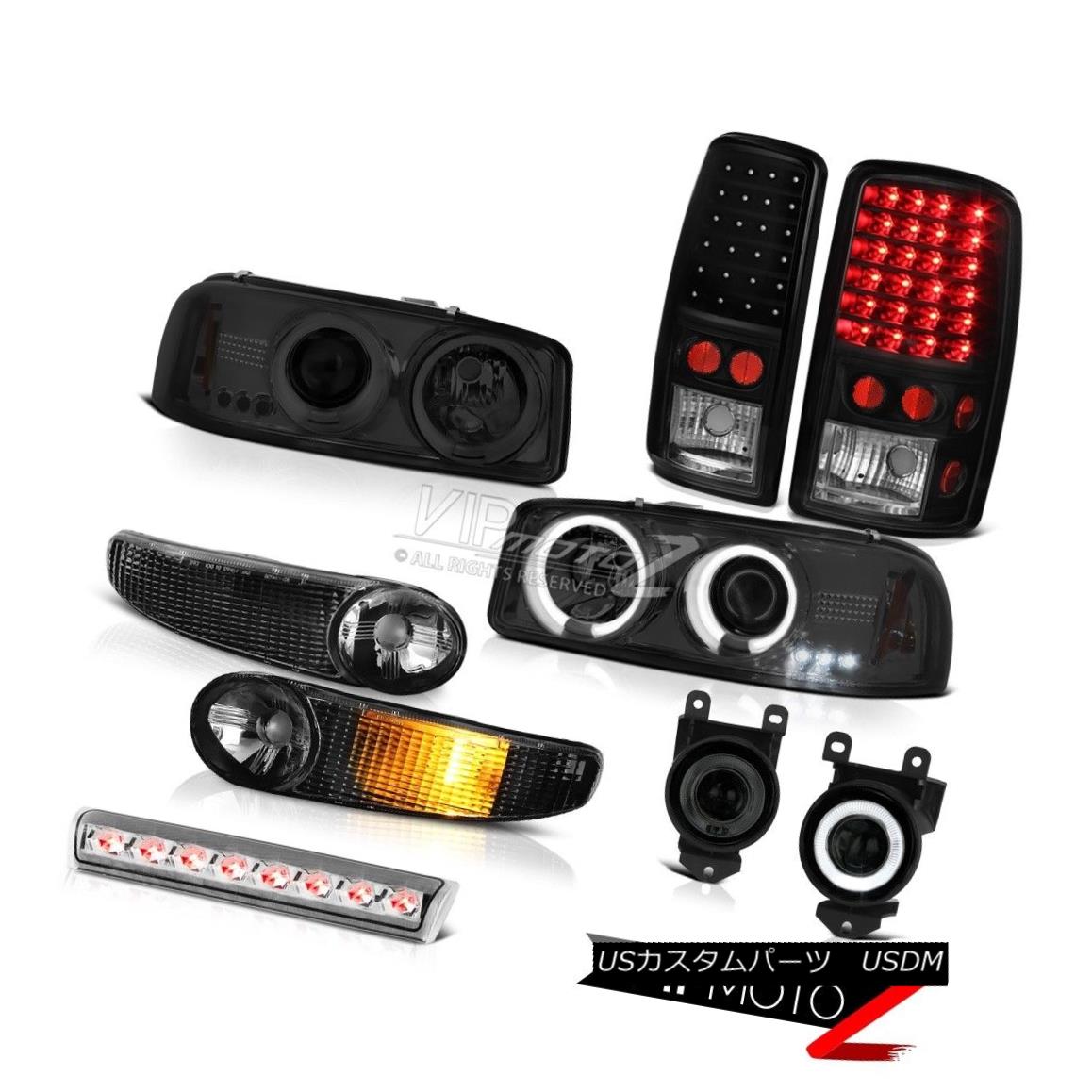 ヘッドライト Halo Headlight 01-06 Yukon Parking LED TailLight Bumper FogLamp Euro Third Brake Haloヘッドライト01-06ユーコンパーキングLEDテールライトバンパーFogLampユーロ第3ブレーキ 【並行輸入品】