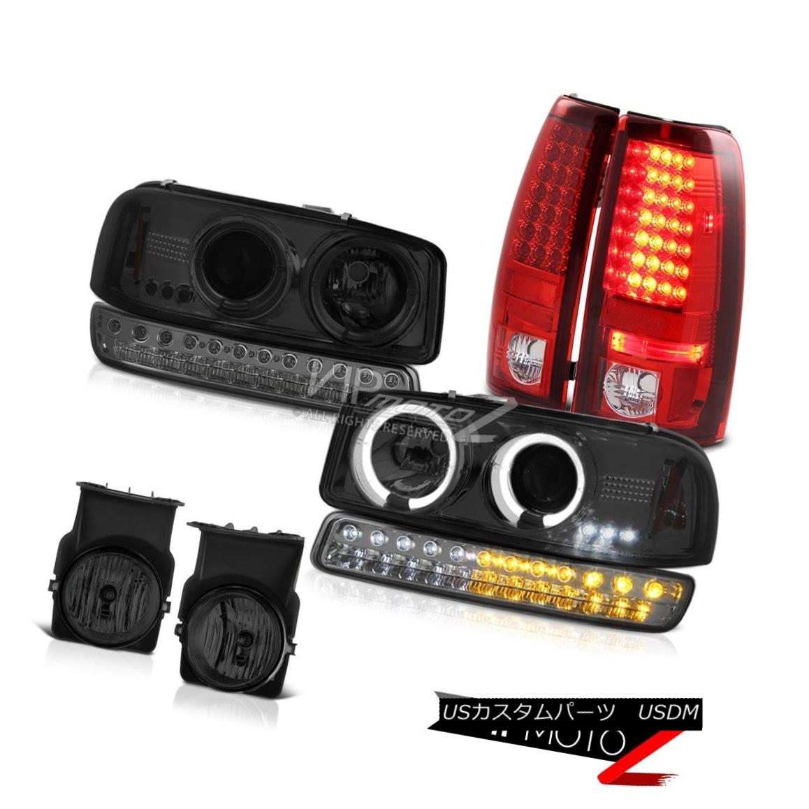 ヘッドライト 03 04 05 06 Sierra 2500HD Foglights LED Tail Brake Lamps Signal Lamp Headlights 03 04 05 06 Sierra 2500HD Foglights LEDテールブレーキランプシグナルランプヘッドライト 【並行輸入品】