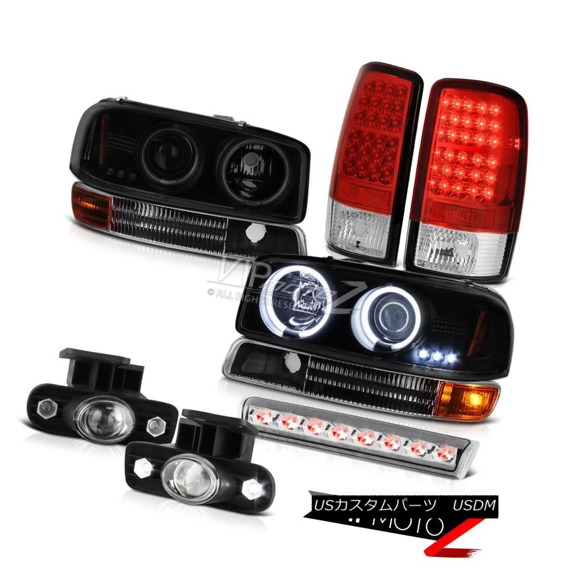 ヘッドライト CCFL Fluorescence Halo Headlights LED Taillamps Fog Roof Stop 2000-2006 Yukon XL CCFL蛍光ヘイローヘッドライトLEDタイルランプフォグルーフストップ2000-2006ユーコンXL 【並行輸入品】