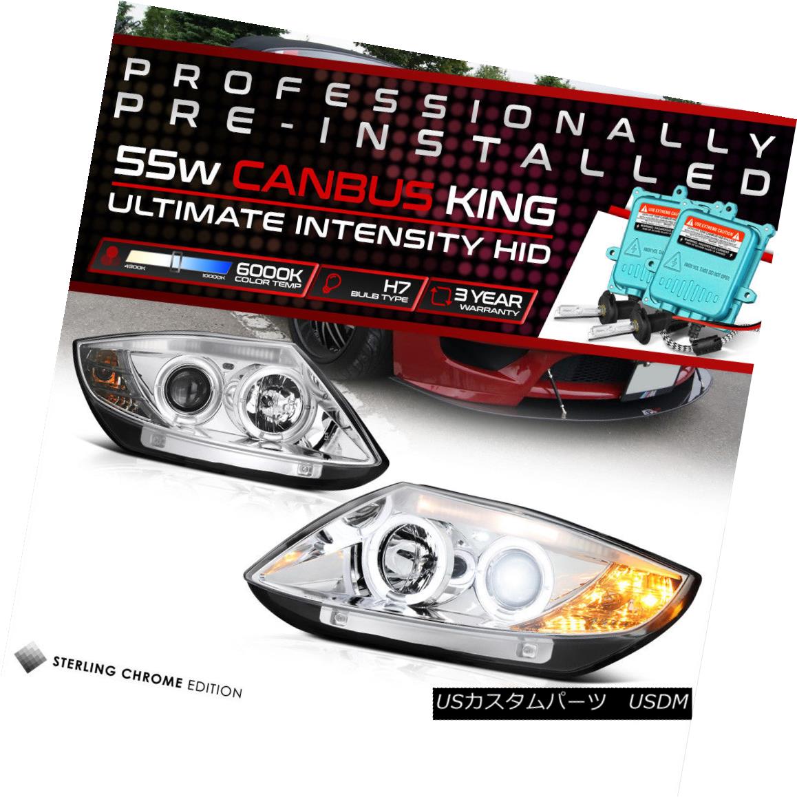ヘッドライト !Built-In HID Low Beam! 2003-2008 BMW E85 Z4 HID Model Headlights Lamps Chrome ！内蔵HIDロービーム！ 2003-2008 BMW E85 Z4 HIDモデルヘッドライトランプクローム 【並行輸入品】