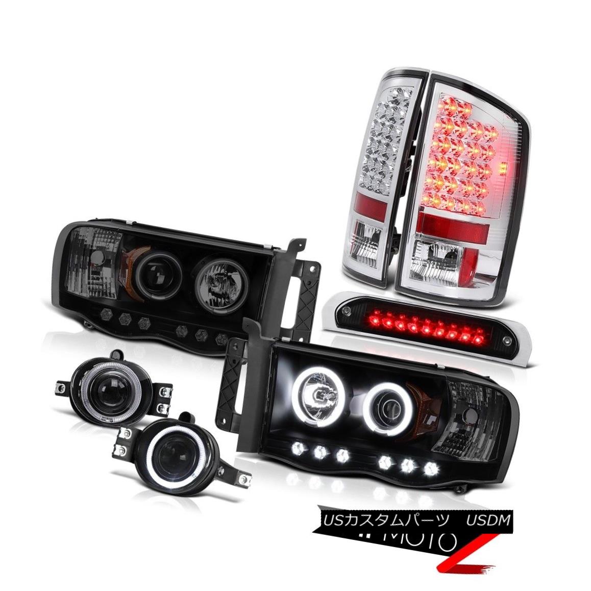 ヘッドライト CCFL Angel Eye Headlight LED Bulb Brake Tail Light Halo Fog Roof Cargo 02-05 Ram CCFLエンジェルアイヘッドライトLED電球ブレーキテールライトHalo Fog Roof Cargo 02-05 Ram 【並行輸入品】