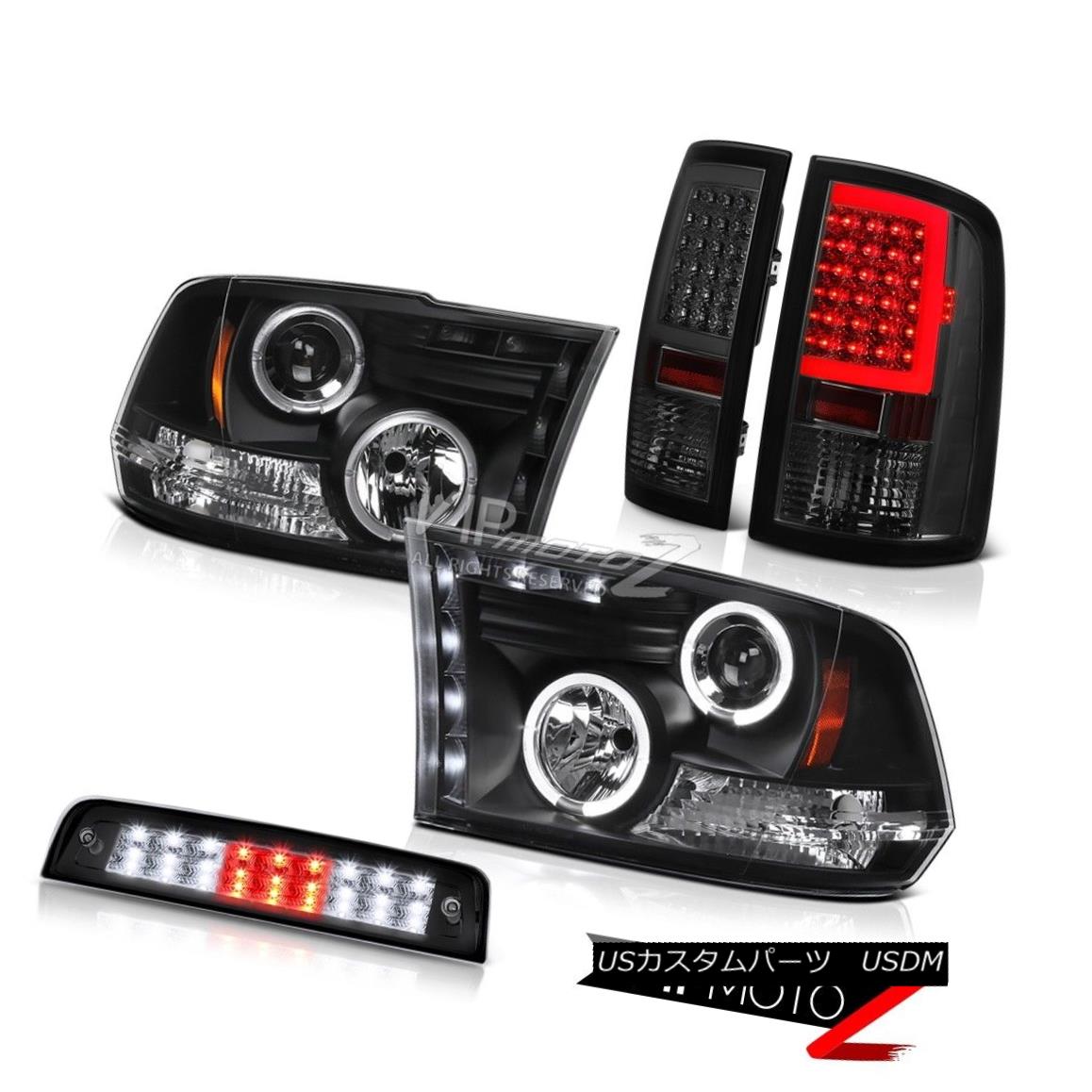 ヘッドライト 09 11 12 17 Dodge RAM 1500 Inky Black Brake Lights Neon Tube Tail Lamps Headlamp 09 11 12 17ダッジRAM 1500インキブラックブレーキライトネオンチューブテールランプヘッドランプ 【並行輸入品】