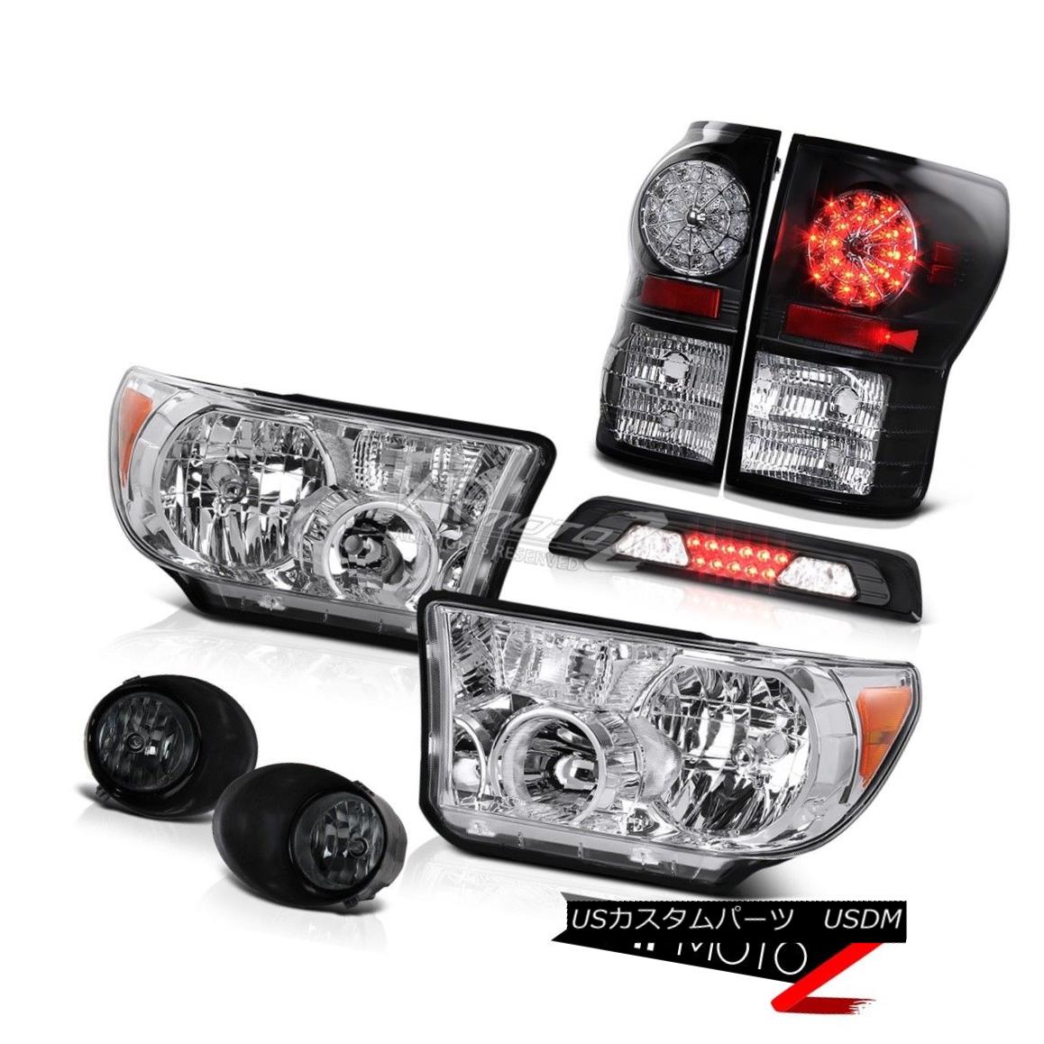 ヘッドライト 2007-2013 Toyota Tundra Platinum Headlights Smokey Fog Lamps 3RD Brake Lamp Tail 2007-2013 Toyota Tundra Platinumヘッドライトスモーキーフォグランプ3RDブレーキランプテール 【並行輸入品】