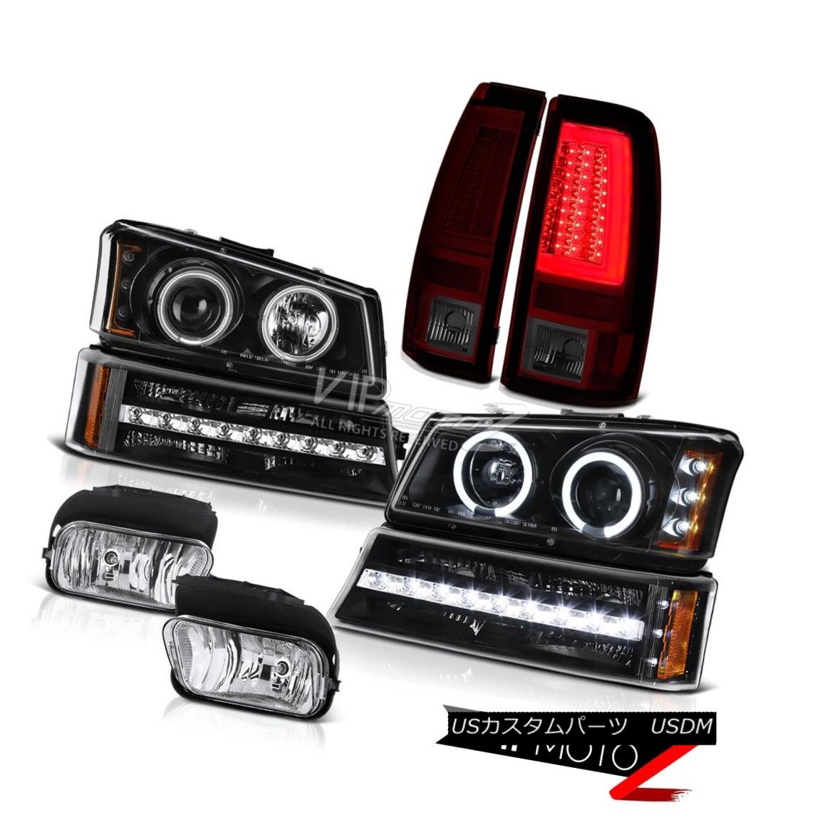 ヘッドライト 03 04 05 06 Silverado Red Smoke Parking Brake Lights Foglamps Light Headlamps 03 04 05 06 Silverado Red SmokeパーキングブレーキライトFoglamps Lightヘッドランプ 【並行輸入品】