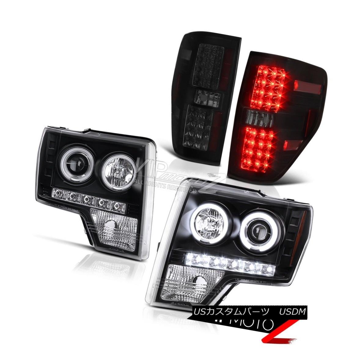 ヘッドライト <BEST SELLING> CCFL Halo DRL Projector Headlight LED Tail Lamp Signal SMOKE TINT ＆lt; BEST SELLING＆gt; CCFL Halo DRLプロジェクターヘッドライトLEDテールランプ信号SMOKE TINT 【並行輸入品】