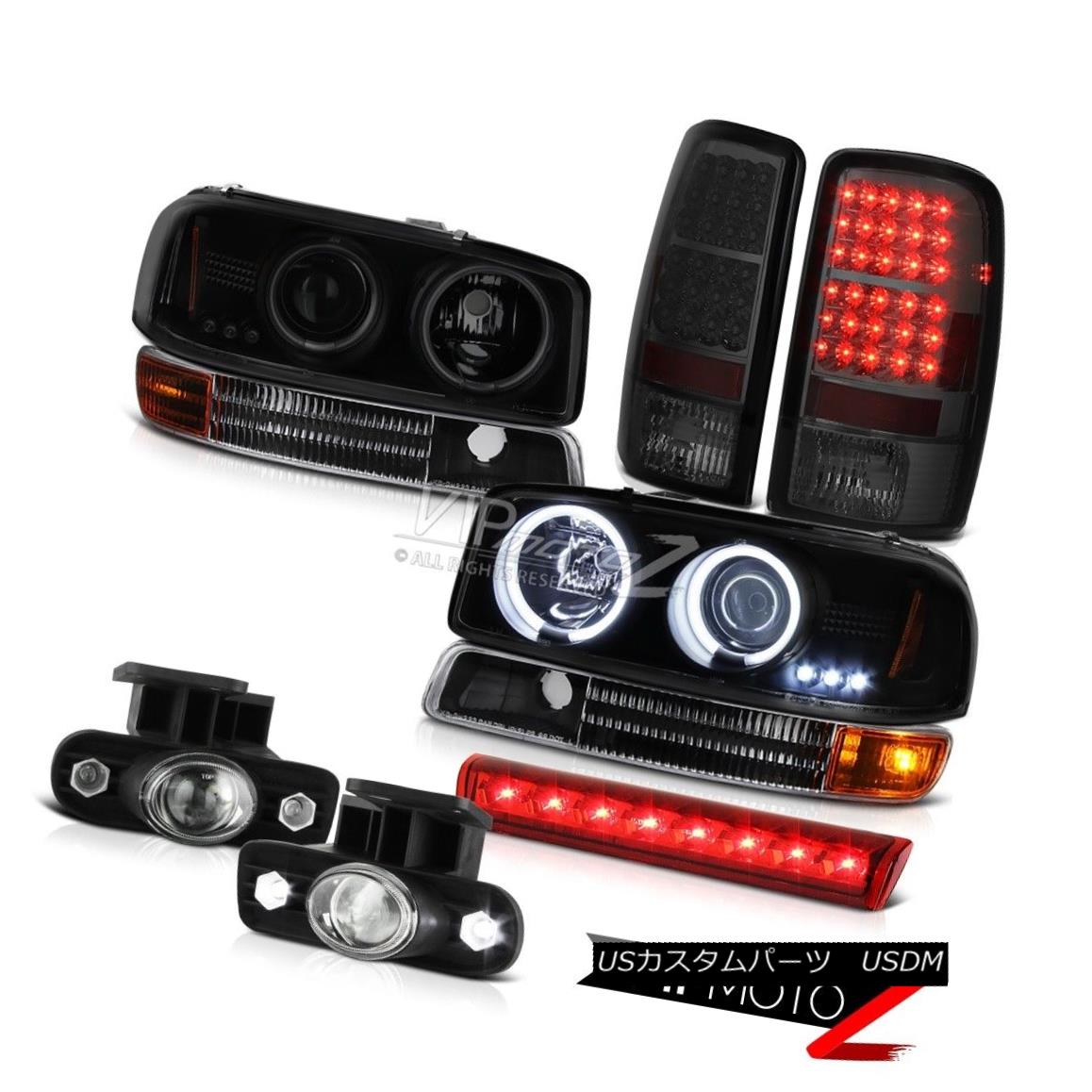 ヘッドライト 2000-2006 Yukon 5.3L CCFL Halo Headlight Signal LED Tail Lights FogLamps Red 3rd 2000-2006 Yukon 5.3L CCFL Haloヘッドライト信号LEDテールライトFogLamps Red 3rd 【並行輸入品】