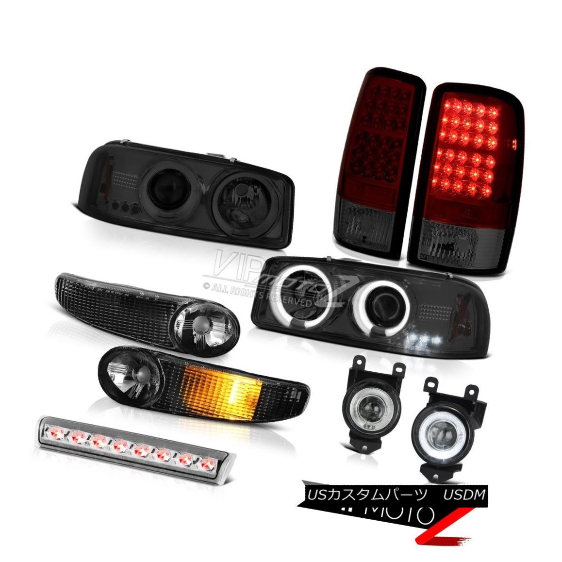 ヘッドライト Halo CCFL 01-06 Yukon XL Denali Headlights Signal LED Tail Lights Fog Lamp Cargo Halo CCFL 01-06ユーコンXLデナリヘッドライト信号LEDテールライトフォグランプ貨物 【並行輸入品】