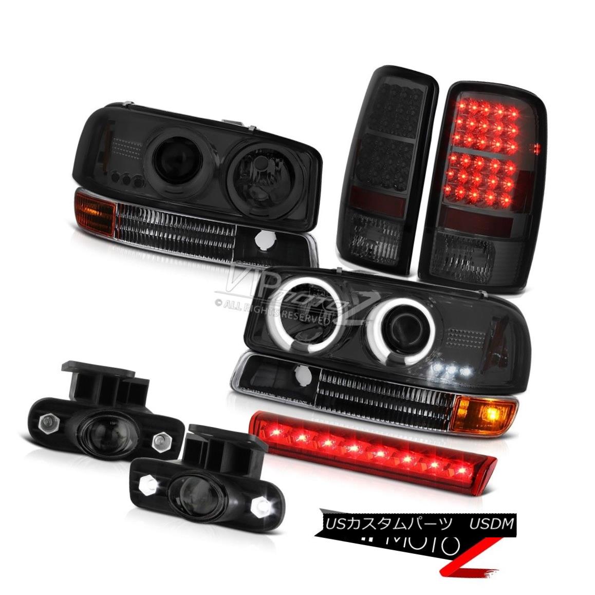 ヘッドライト 00-06 Yukon SLT Daytime CCFL Halo Headlights L.E.D TailLamps FogLight Roof Brake 00-06ユーコンSLT昼間CCFLハローヘッドライトL.E.DテールランプFogLightルーフブレーキ 【並行輸入品】