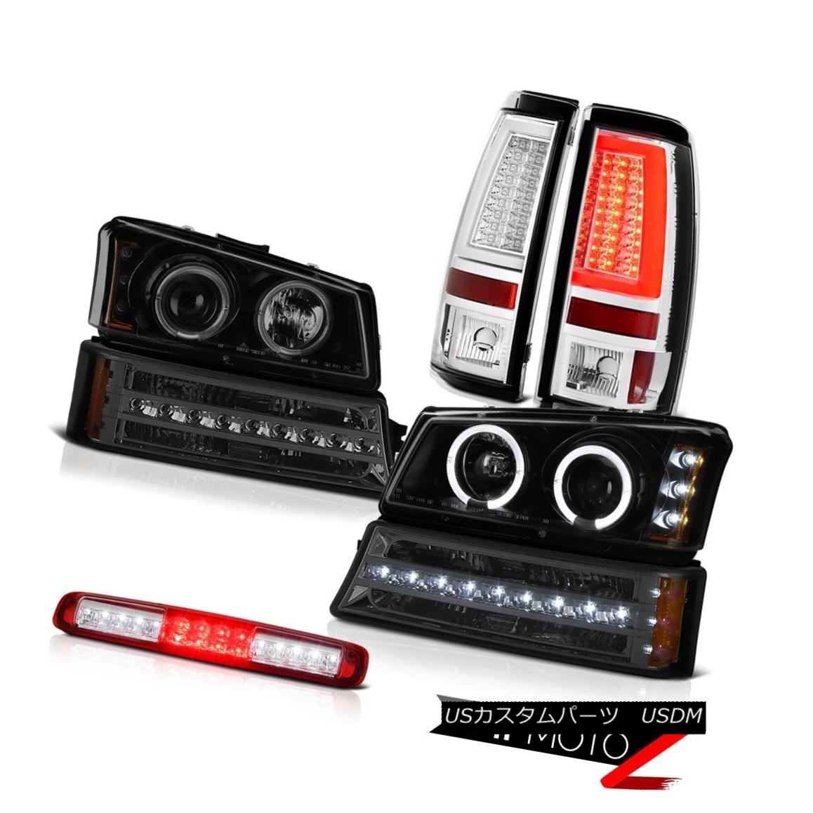 ヘッドライト 2003-2006 Chevy Silverado 2500Hd Tail Lamps Red Roof Cab Lamp Parking Headlamps 2003-2006シボレーシルバラード2500Hdテールランプレッドルーフキャブランプパーキングヘッドランプ 【並行輸入品】