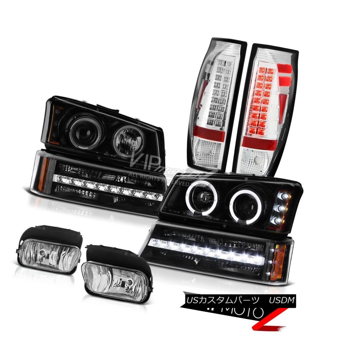 ヘッドライト 2003-2006 Avalanche Fog Lights Taillights Infinity Black Parking Light Headlamps 2003年?2006年アバランシェ・フォグ・ライトテルライトインフィニティブラック・パーキングライトヘッドランプ 【並行輸入品】