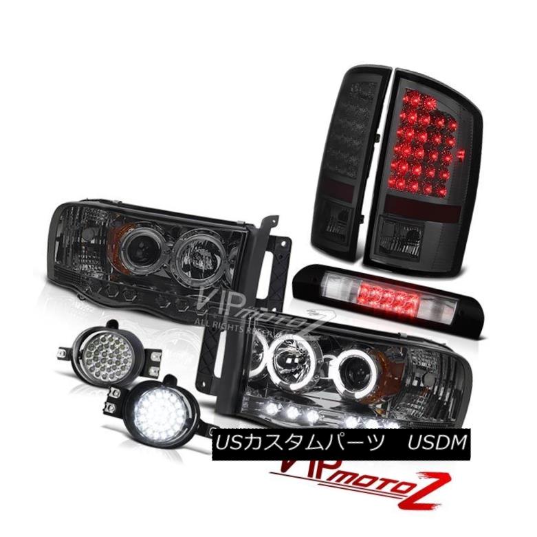 ヘッドライト Headlamps Smoked L.E.D Taillamps LED Driving Fog Roof Brake 02 03 04 05 Ram ST ヘッドランプスモークL.E.DタイルランプLEDドライビングフォグルーフブレーキ02 03 04 05 Ram ST 【並行輸入品】