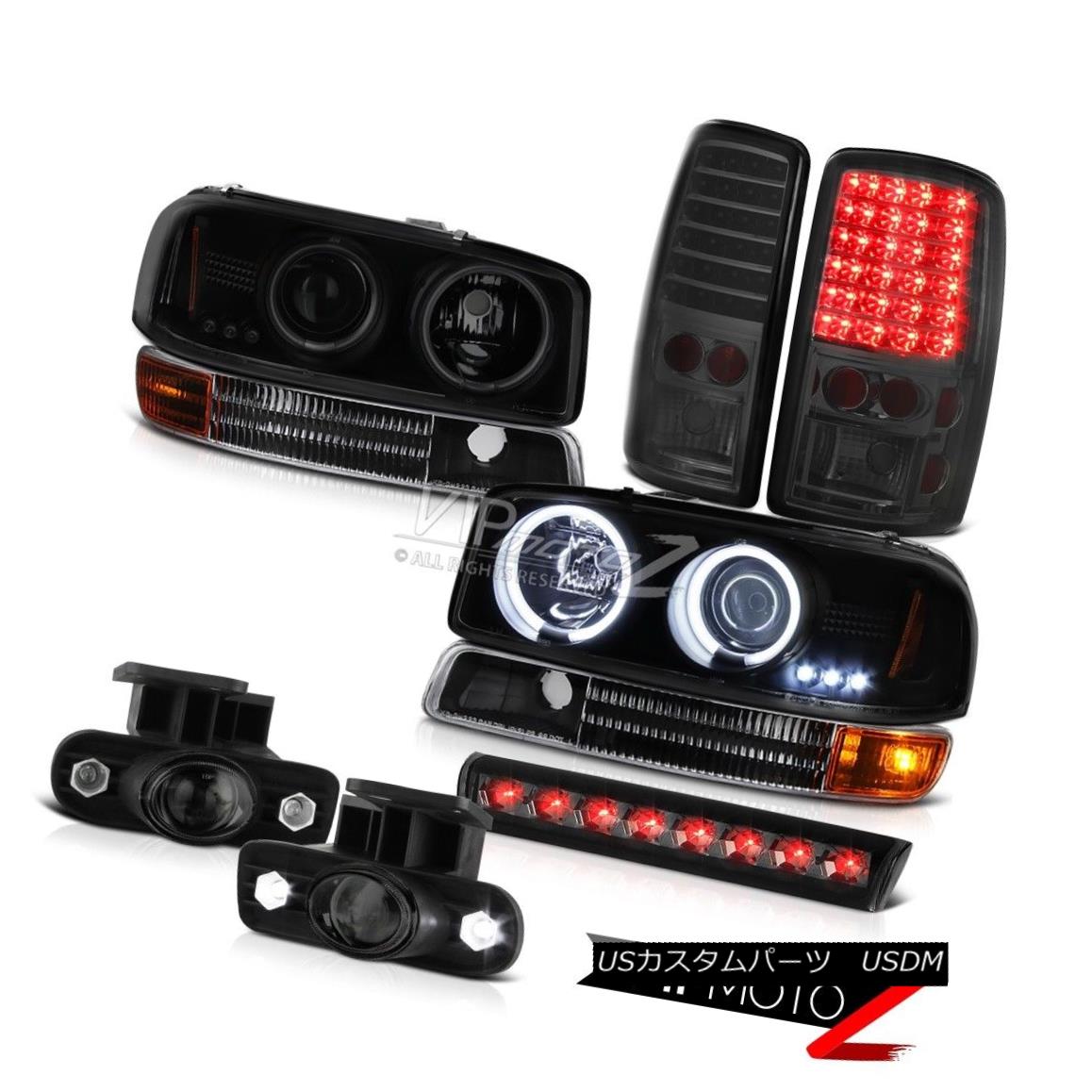 ヘッドライト 00-06 Yukon XL 8.1L C.C.F.L Halo Angel Eye Headlights LED Tail Lights FogLights 00-06ユーコンXL 8.1L C.C.F.LハローエンジェルアイヘッドライトLEDテールライトフォグライト 【並行輸入品】