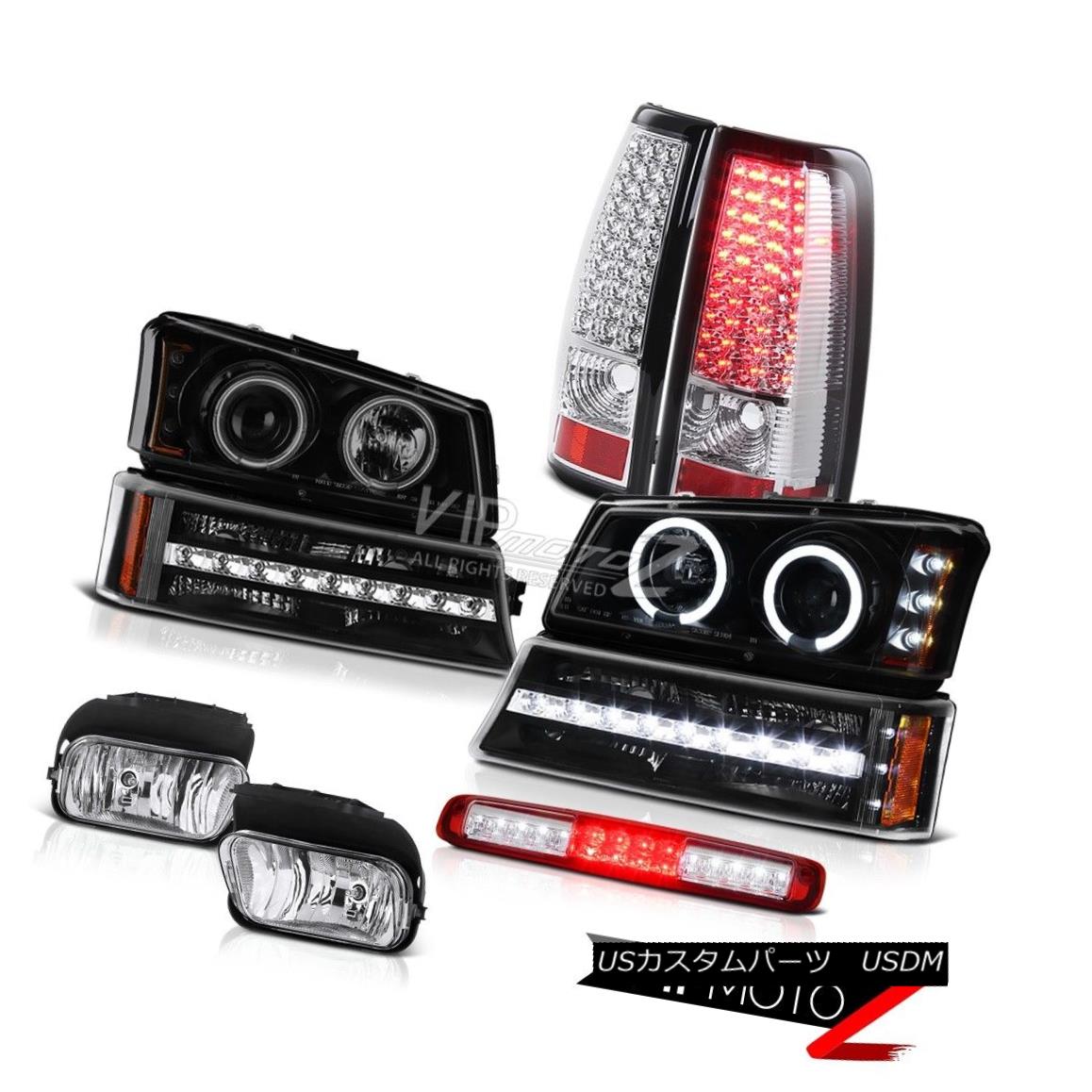 ヘッドライト 03-06 Chevy Silverado Fog Lamps Third Brake Lamp Parking Headlights Taillamps 03-06 Chevy Silveradoフォグランプ第3ブレーキランプパーキングヘッドライトタイルランプ 【並行輸入品】