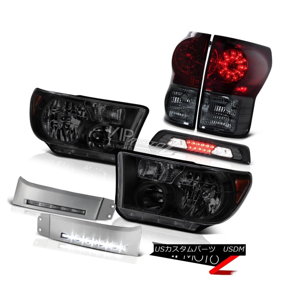 ヘッドライト 2007-2013 Toyota Tundra Limited Headlights DRL Strip Roof Cab Lamp Tail Lights 2007-2013トヨタ・トンドラ・リミテッドヘッドライトDRLストリップ・ルーフキャブ・ランプテール・ライト 【並行輸入品】