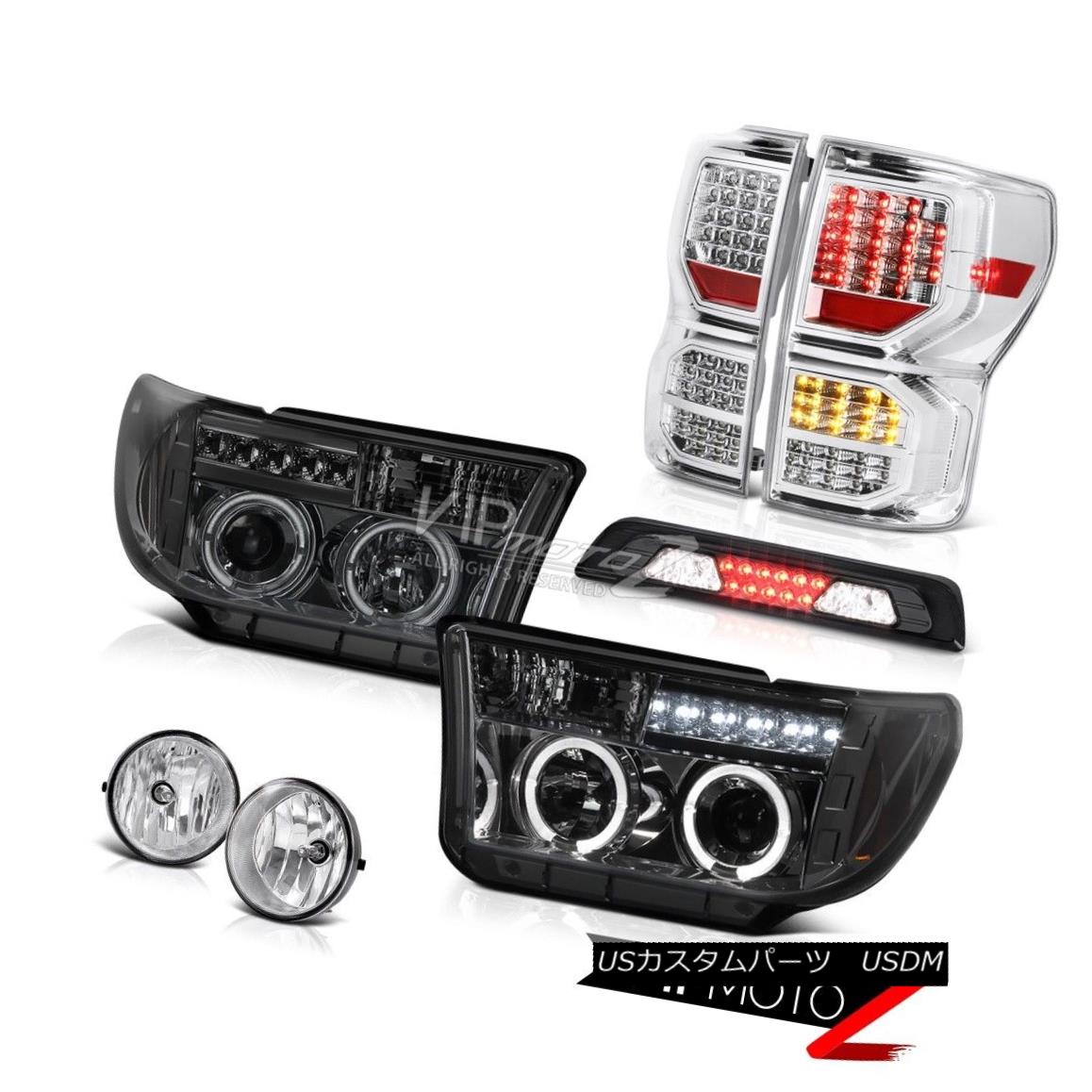 ヘッドライト 07-13 Toyota Tundra Limited Tail Lamps 3RD Brake Lamp Headlamps Fog Lights DRL 07-13 Toyota Tundra Limitedテールランプ3RDブレーキランプヘッドランプフォグライトDRL 【並行輸入品】