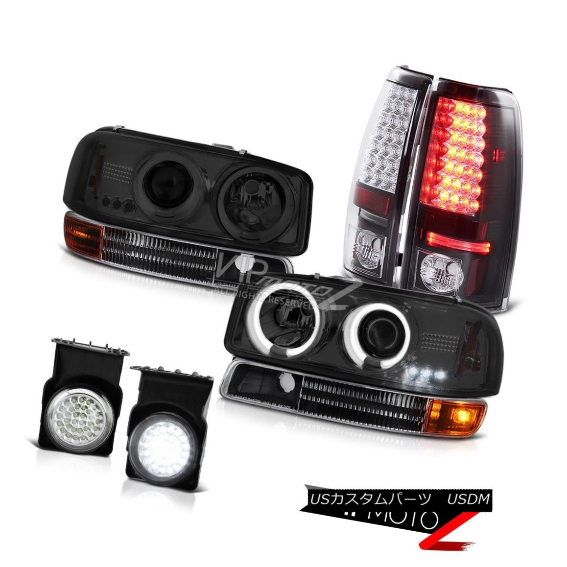 ヘッドライト Projector CCFL Halo Headlamp Signal Bright LED Tail Light Fog 2003 Sierra 3500HD プロジェクターCCFL Haloヘッドランプ信号ブライトLEDテールライトフォグ2003 Sierra 3500HD 【並行輸入品】