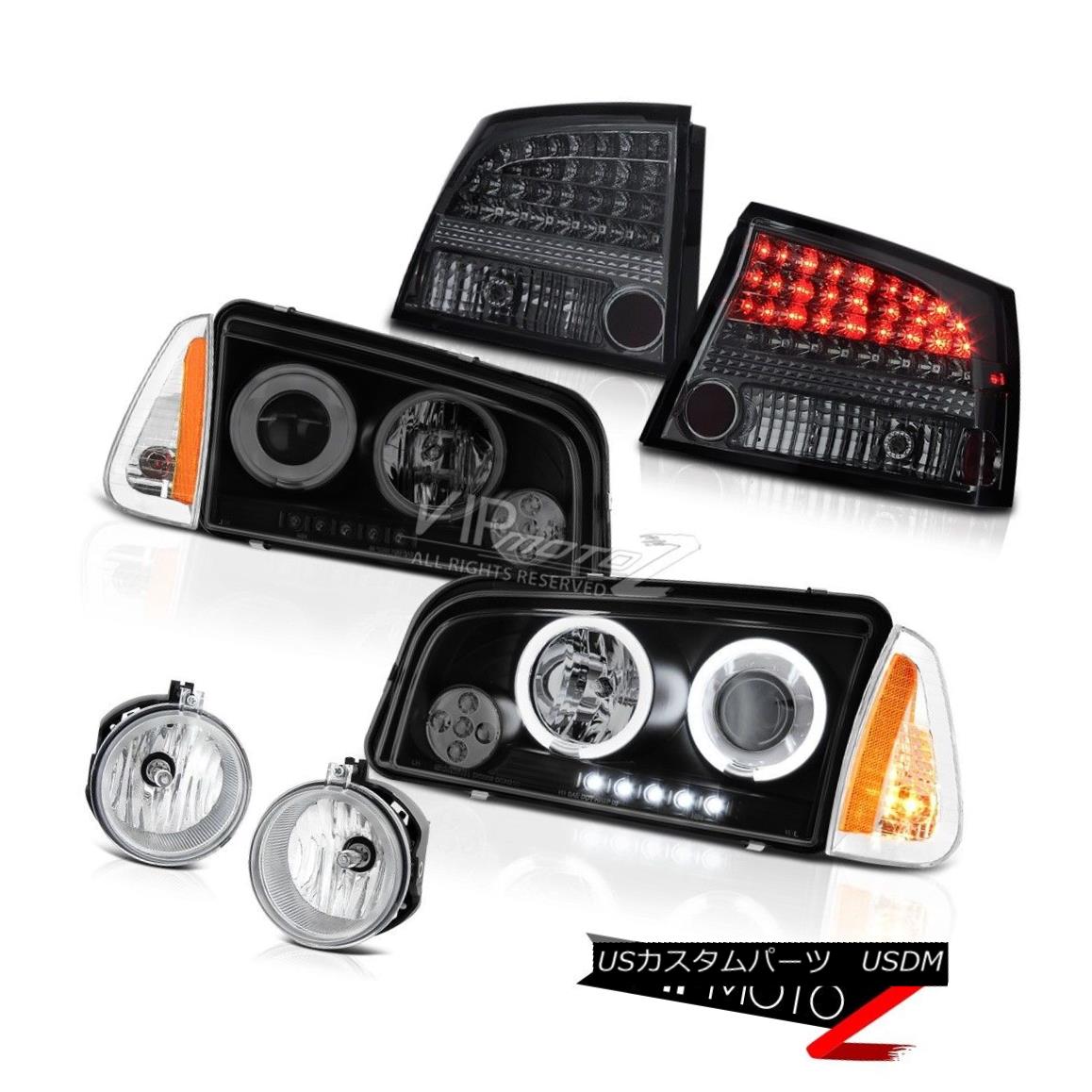 ヘッドライト 09-10 Dodge Charger SXT Foglamps smoked taillamps parking lamp headlights LED 09-10ダッジチャージャーSXTフォグランプ喫煙テールランプパーキングランプヘッドライトLED 【並行輸入品】