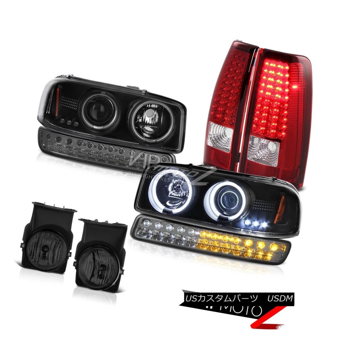 ヘッドライト 03-06 Sierra SL Foglights LED Tail Lamps Parking Light CCFL Projector Headlights 03-06 Sierra SL Foglights LEDテールランプパーキングライトCCFLプロジェクターヘッドライト 【並行輸入品】