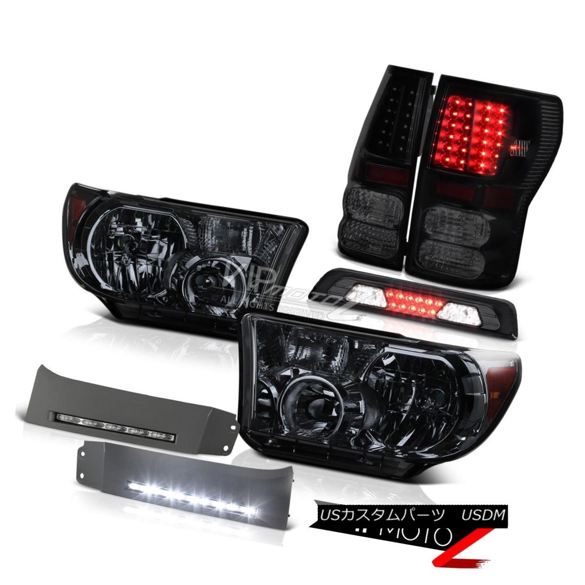 ヘッドライト 2007-2013 Toyota Tundra Limited Headlights Bumper DRL 3RD Brake Lamp Tail Lights 2007-2013 Toyota Tundra LimitedヘッドライトバンパーDRL 3RDブレーキランプテールライト 【並行輸入品】