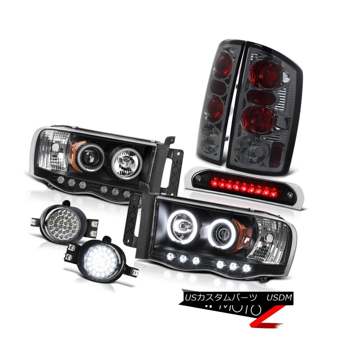 ヘッドライト 2002-2005 Ram 3500 Headlamps Light Rear Light Wiring+LED Fog Roof Stop LED Lamp 2002-2005 Ram 3500ヘッドランプライトリアライト配線+ LEDフォグルーフストップLEDランプ 【並行輸入品】