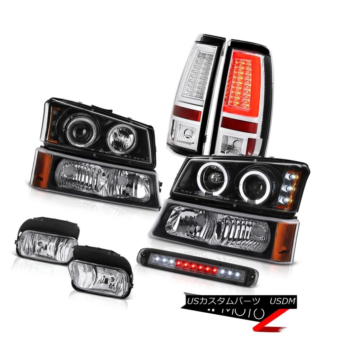 ヘッドライト 2003-2006 Silverado 2500Hd Tail Lamps 3RD Brake Light Fog Signal Lamp Headlights 2003-2006シルバラード2500Hdテールランプ3RDブレーキライトフォグ信号ランプヘッドライト 【並行輸入品】