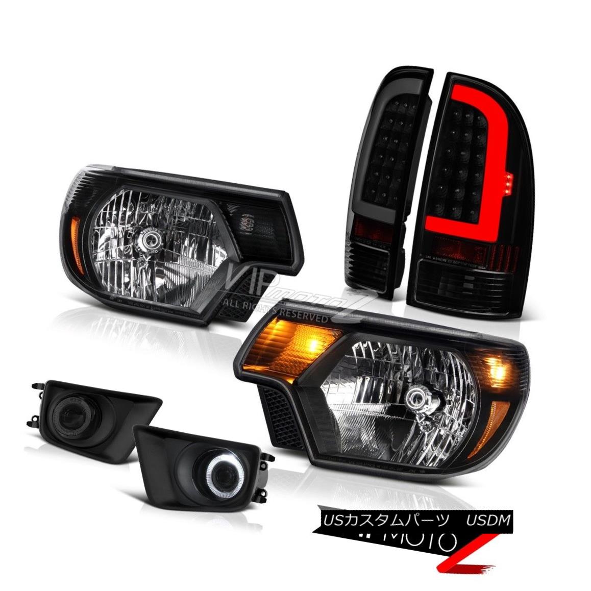 ヘッドライト 12-14 15 Toyota Tacoma Neon Tube Rear Projector Spot Head Lamps Replacement Set 12-14 15トヨタタコマネオンチューブリアプロジェクタースポットヘッドランプ交換セット 【並行輸入品】