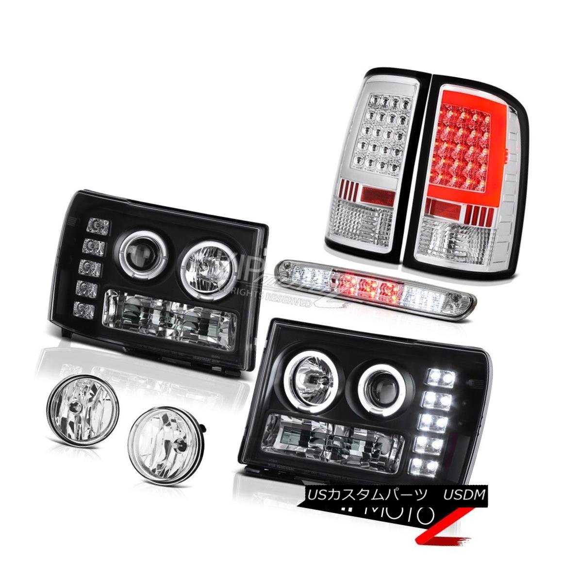 ヘッドライト 08-14 Gmc Sierra 2500 XFE Chrome Taillights Foglights Headlamps 3RD Brake Lamp 08-14 Gmc Sierra 2500 XFE ChromeテールライトFoglightsヘッドランプ3RDブレーキランプ 【並行輸入品】
