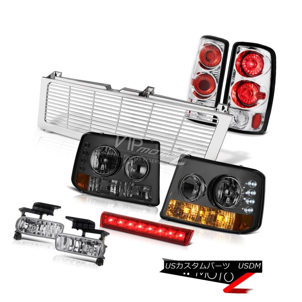 驚きの値段 ライト ランプ Smoke ヘッドライト Headlights スモークヘッドライトブレーキテールライトクロムフォグハイledグリル00 06郊外2500 2500 Suburban 00 06 Grille Led High Fog Chrome Taillights Brake