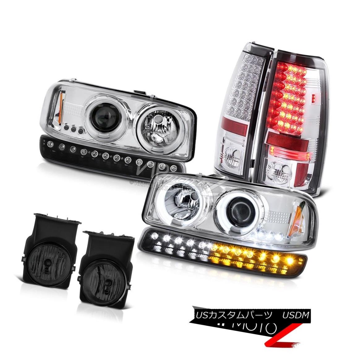 ヘッドライト 03 04 05 06 Sierra 6.0L Fog lights tail raven black signal light ccfl Headlights 03 04 05 06 Sierra 6.0Lフォグライトテールラヴェンブラックシグナルライトccflヘッドライト 【並行輸入品】