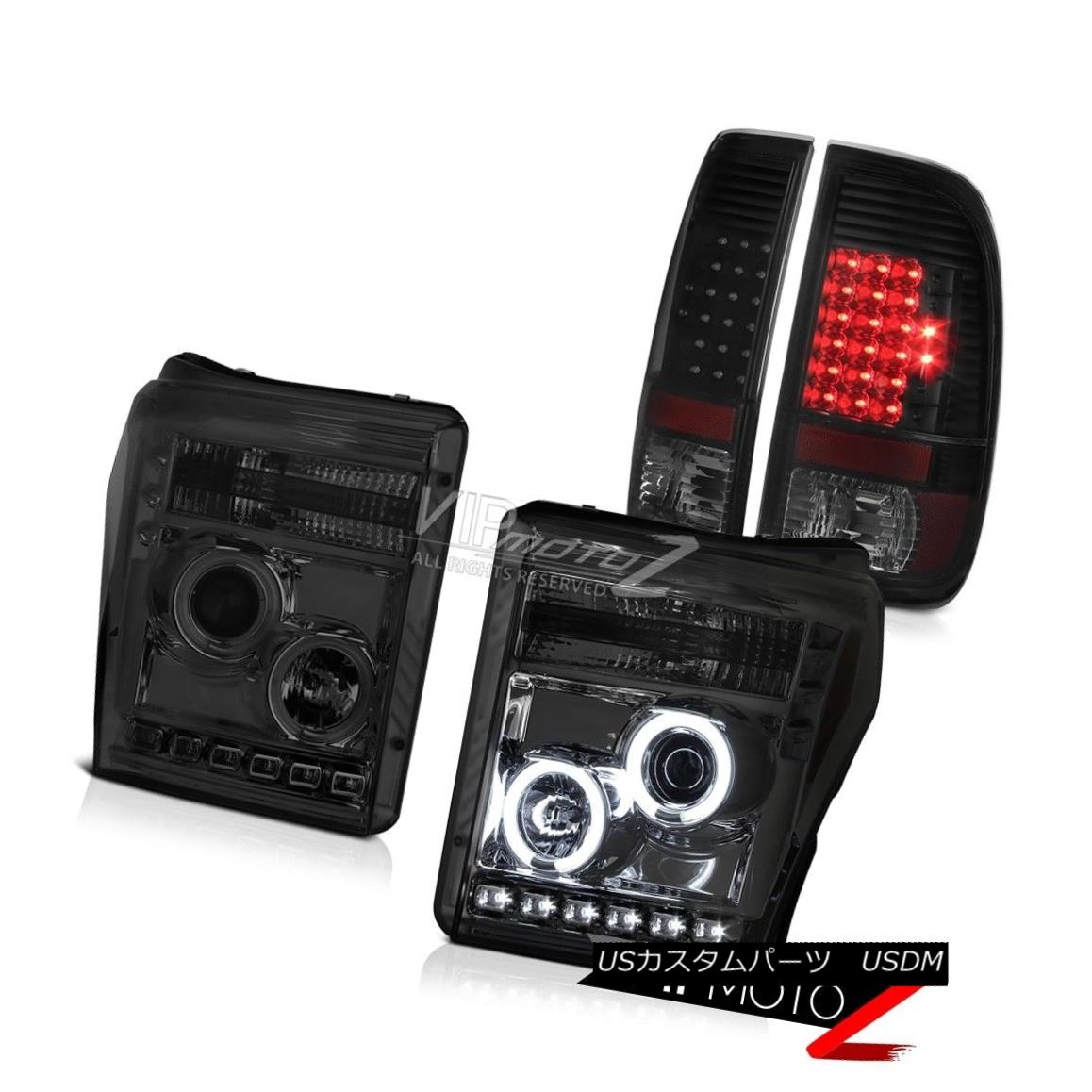 ヘッドライト 11 12 13 14 15 16 Ford F350 Taillamps Graphite Smoke Projector Headlights LED 11 12 13 14 15 16 Ford F350 TaillampsグラファイトスモークプロジェクターヘッドライトLED 【並行輸入品】