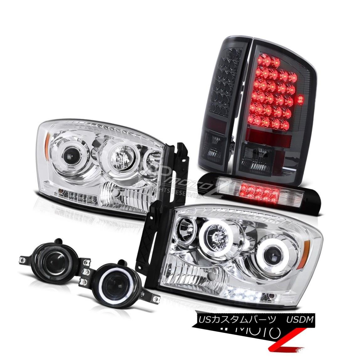 ヘッドライト CCFL Halo Headlights Tail Lights LED Projector Fog Brake Cargo 2006 Dodge Ram ST CCFL HaloヘッドライトテールライトLEDプロジェクターフォグブレーキカーゴ2006 Dodge Ram ST 【並行輸入品】