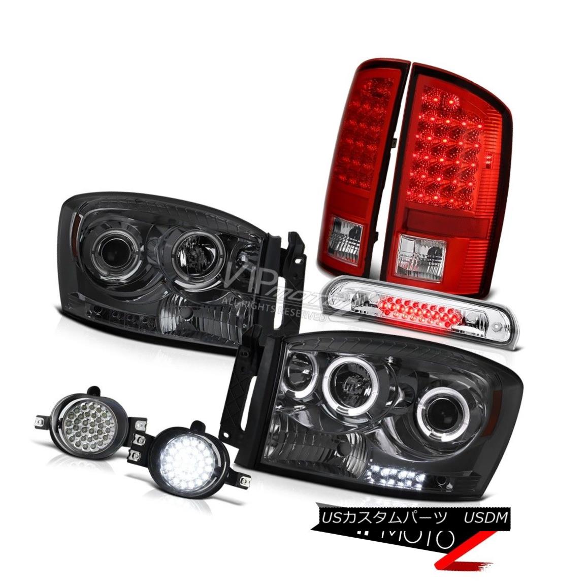 ヘッドライト Headlamp Eye Brake Tail Lights LED Trim Foglights Euro Third 2006 Dodge Ram 3500 ヘッドランプ・アイ・ブレーキ・テール・ライトLEDトリム・フォグライトユーロ・サード3 2006ドッジ・ラム3500 【並行輸入品】
