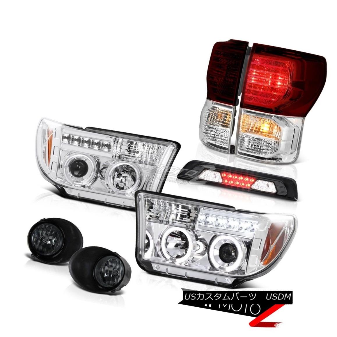 ヘッドライト 07-13 Toyota Tundra SR5 Fog Lamps Roof Cargo Lamp Tail Headlights LED Tube 07-13トヨタツンドラSR5フォグランプ屋根貨物ランプテールヘッドライトLEDチューブ 【並行輸入品】