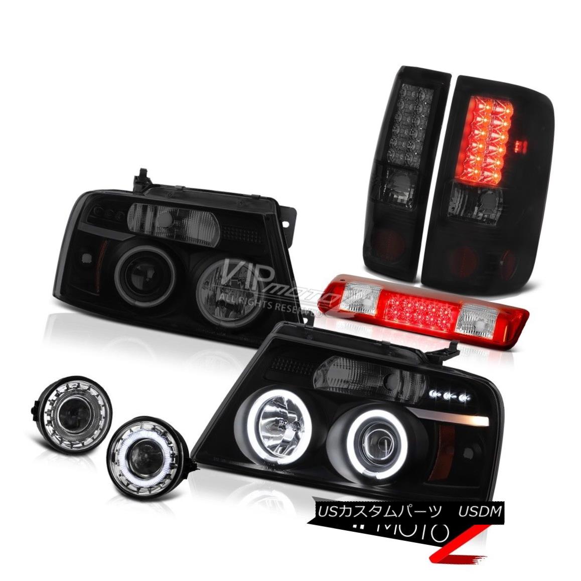 ヘッドライト 06-08 Ford F150 FX4 Fog Lamps Roof Cab Lamp Headlights Taillamps CCFL Ring SMD 06-08 Ford F150 FX4フォグランプルーフキャブランプヘッドライトタイルランプCCFLリングSMD 【並行輸入品】