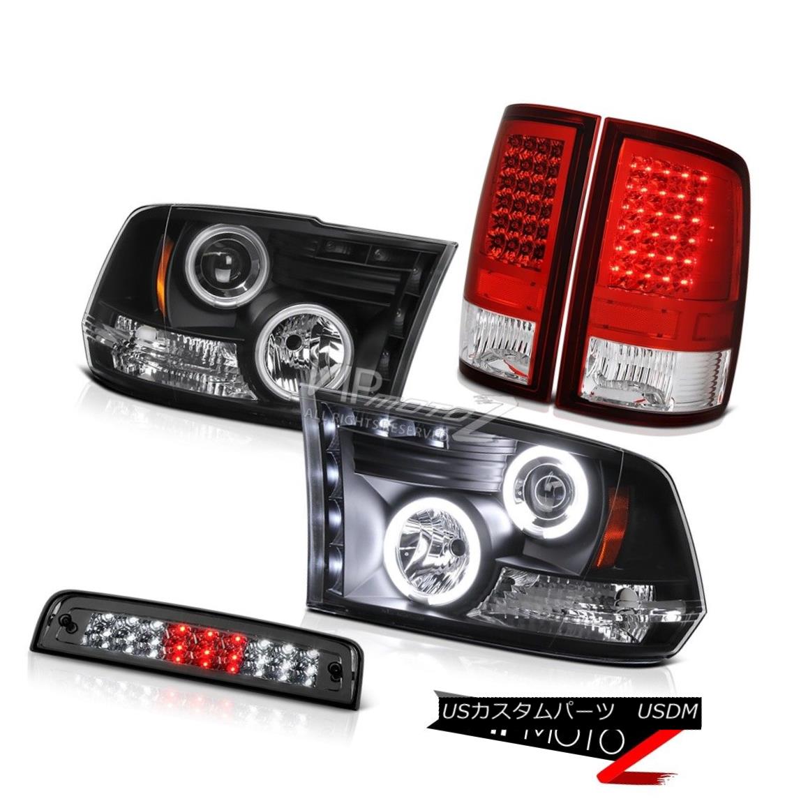 ヘッドライト 2010-2015 Dodge Ram 2500 Laramie 3RD Brake Light Red Rear Lamps Black Headlights 2010-2015 Dodge Ram 2500 Laramie 3RDブレーキライトレッド・リア・ランプブラック・ヘッドライト 【並行輸入品】