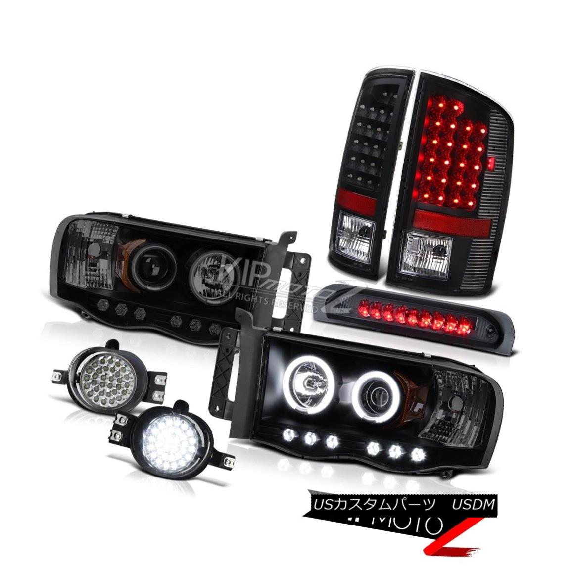 ヘッドライト Ram Hemi WS CCFL Ring Projector Headlight LED Tail SMD Fog Roof Stop Lamp Smoke Ram Hemi WS CCFLリングプロジェクターヘッドライトLEDテールSMDフォグ屋根ストップランプスモーク 【並行輸入品】