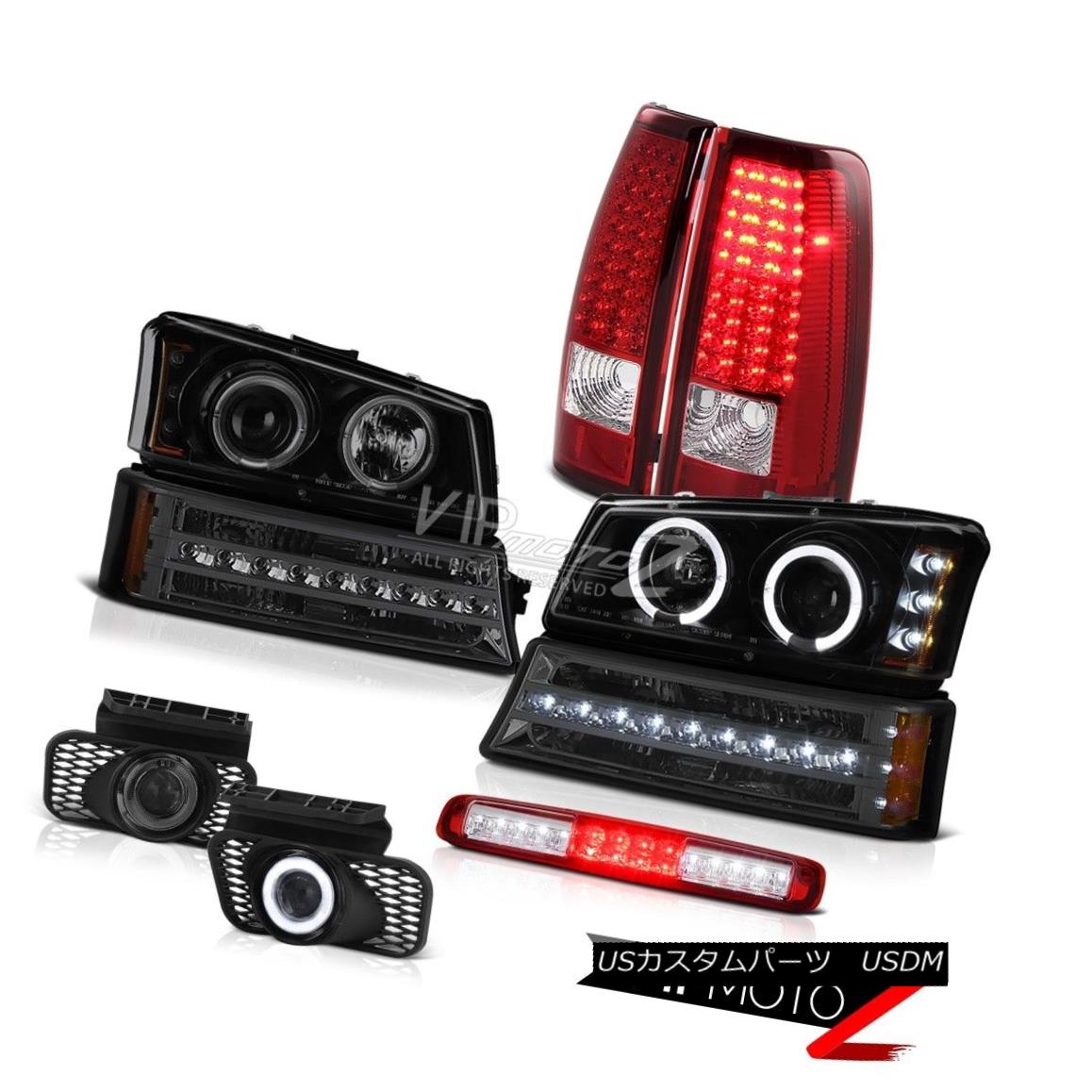 ヘッドライト 03-06 Silverado 3500Hd Third Brake Light Foglights Bumper Headlamps Taillights 03-06シルバラード3500Hd第3ブレーキライトフォグライトバンパーヘッドランプテールランプ 【並行輸入品】