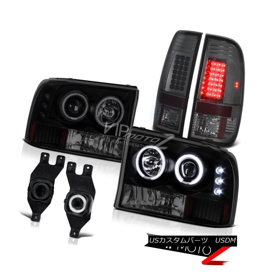 ヘッドライト 99-04 Ford F-Series Super Duty Devil CCFL Halo Headlight LED Tail Lamps Foglight 99-04 Ford FシリーズSuper Duty Devil CCFL HaloヘッドライトLEDテールランプFoglight 【並行輸入品】