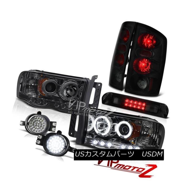 ヘッドライト Quality CCFL Ring Headlights Smoke Tail Lamps LED Fog Third Brake 02-05 Ram 3500 品質CCFLリングヘッドライト煙テールランプLEDフォグ第3ブレーキ02-05 Ram 3500 【並行輸入品】