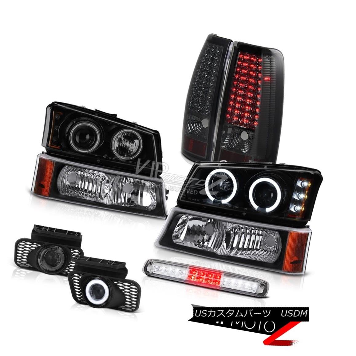 ヘッドライト 03-06 Silverado Bumper Lamp Chrome Roof Brake Foglights Headlamps Rear Lamps 03-06 Silveradoバンパーランプクローム屋根ブレーキフォグライトヘッドランプリア・ランプ 【並行輸入品】