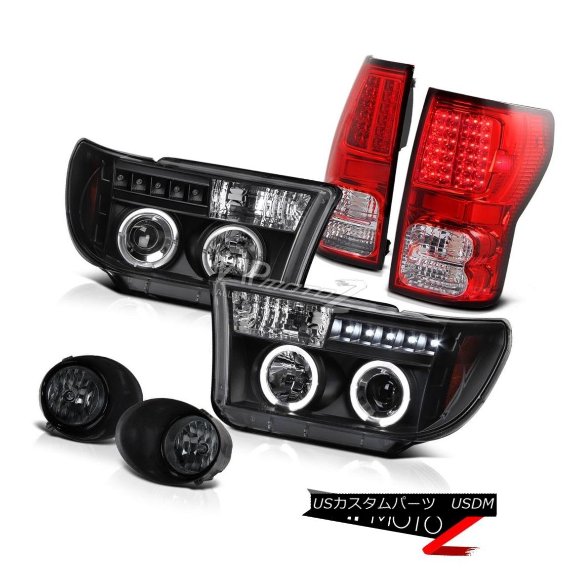 ヘッドライト Black Halo Projector Headlight+Led Tail Light+Fog Lamp Toyota 07-2013 Tundra ブラックハロープロジェクターヘッドライト+ Ledテールライト+ FogランプToyota 07-2013 Tundra 【並行輸入品】 78,953円