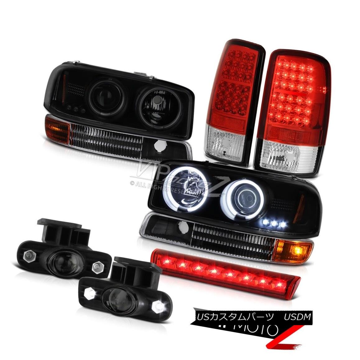 ヘッドライト 2000-2006 Yukon C.C.F.L Angel Eye Headlights LED Brake Taillights FogLights Roof 2000-2006 Yukon C.C.F.LエンジェルアイヘッドライトLEDブレーキテールライトFogLights Roof 【並行輸入品】