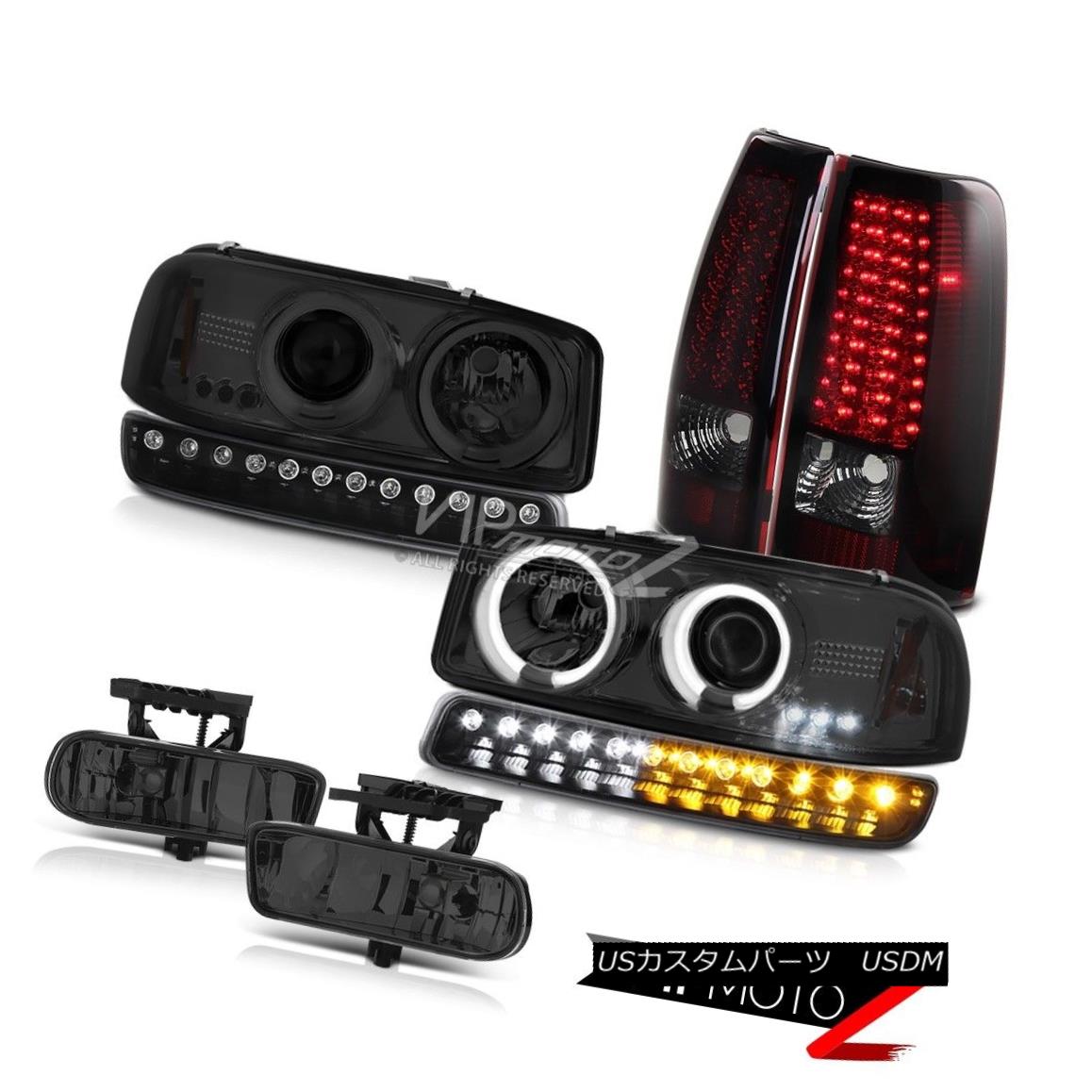 ヘッドライト 99-02 Sierra SLE Fog lights smd tail lamps parking lamp ccfl projector headlamps 99-02シエラSLEフォグライトsmdテールランプパーキングランプccflプロジェクターヘッドランプ 【並行輸入品】