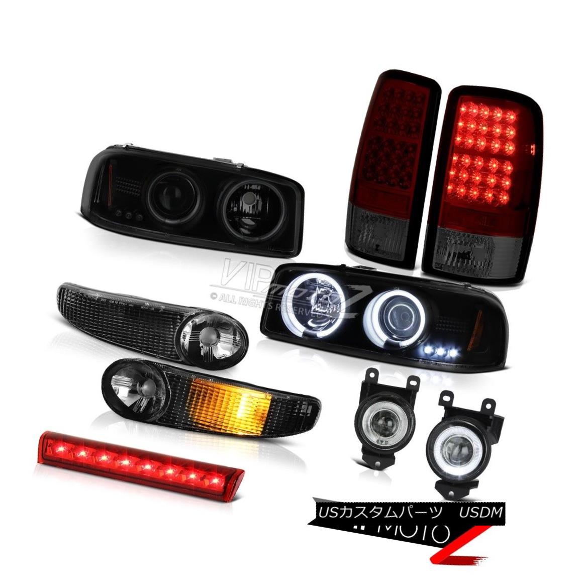 ヘッドライト 2001-2006 Yukon CCFL Angel Eye Headlamps Bumper Tail Light FogLamp Cargo LED SMD 2001-2006ユーコンCCFLエンジェルアイヘッドランプバンパーテールライトFogLamp Cargo LED SMD 【並行輸入品】