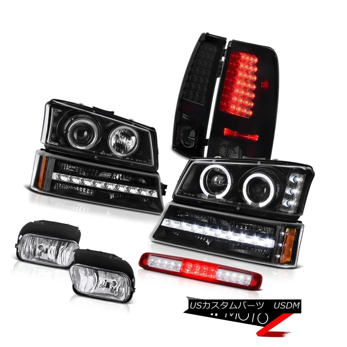 ヘッドライト 03-06 Silverado 3500Hd Foglights Red 3RD Brake Lamp Bumper Headlights Taillamps 03-06 Silverado 3500Hdフォグライト赤3RDブレーキランプバンパーヘッドライトテールランプ 【並行輸入品】