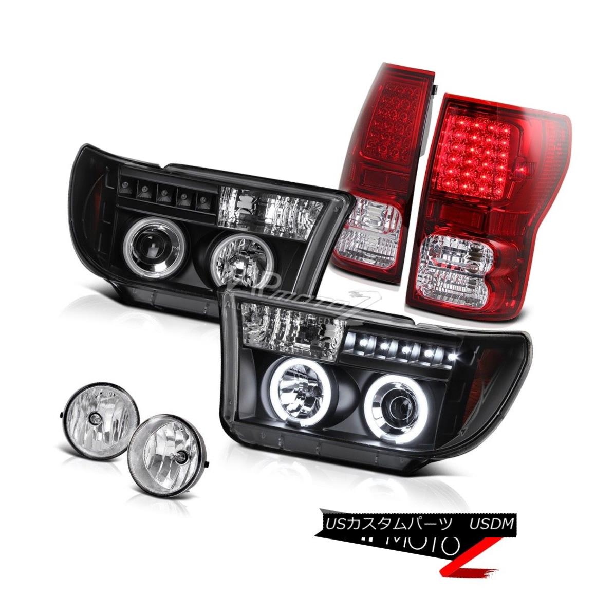 ヘッドライト CCFL Halo Projector Headlight+Led Tail Light+Fog Lamp Toyota 07-2013 Tundra TRD CCFL Haloプロジェクターヘッドライト+ Ledテールライト+ FogランプToyota 07-2013 Tundra TRD 【並行輸入品】