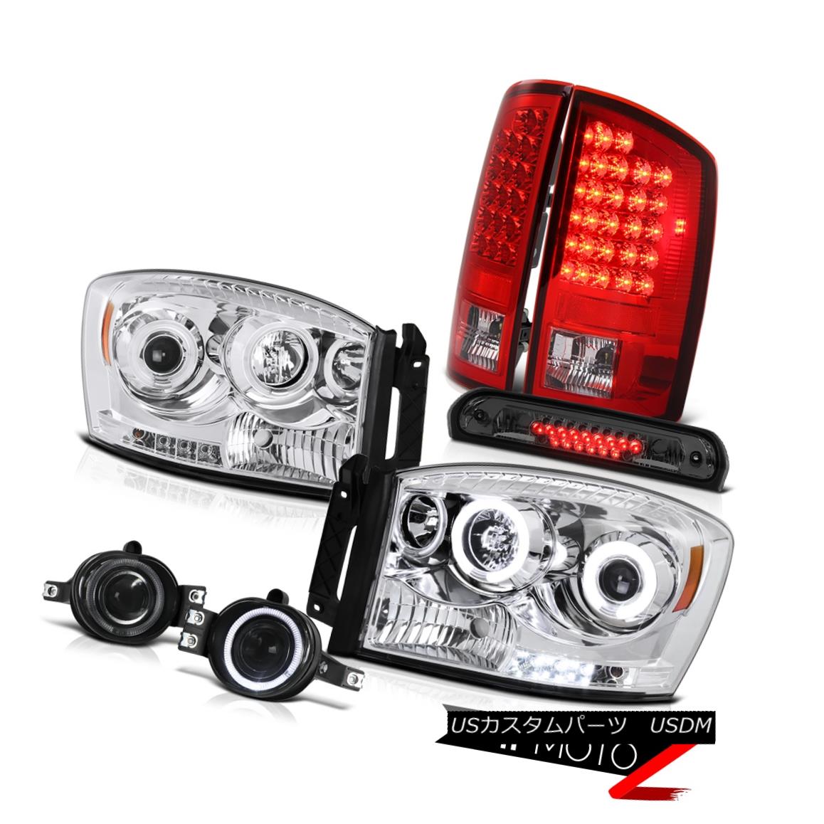 ヘッドライト CCFL Headlights Angel Eye LED Taillamps Foglights High Brake Cargo 2006 Ram 1500 CCFLヘッドライトエンジェルアイLEDタイルランプFoglights High Brake Cargo 2006 Ram 1500 【並行輸入品】