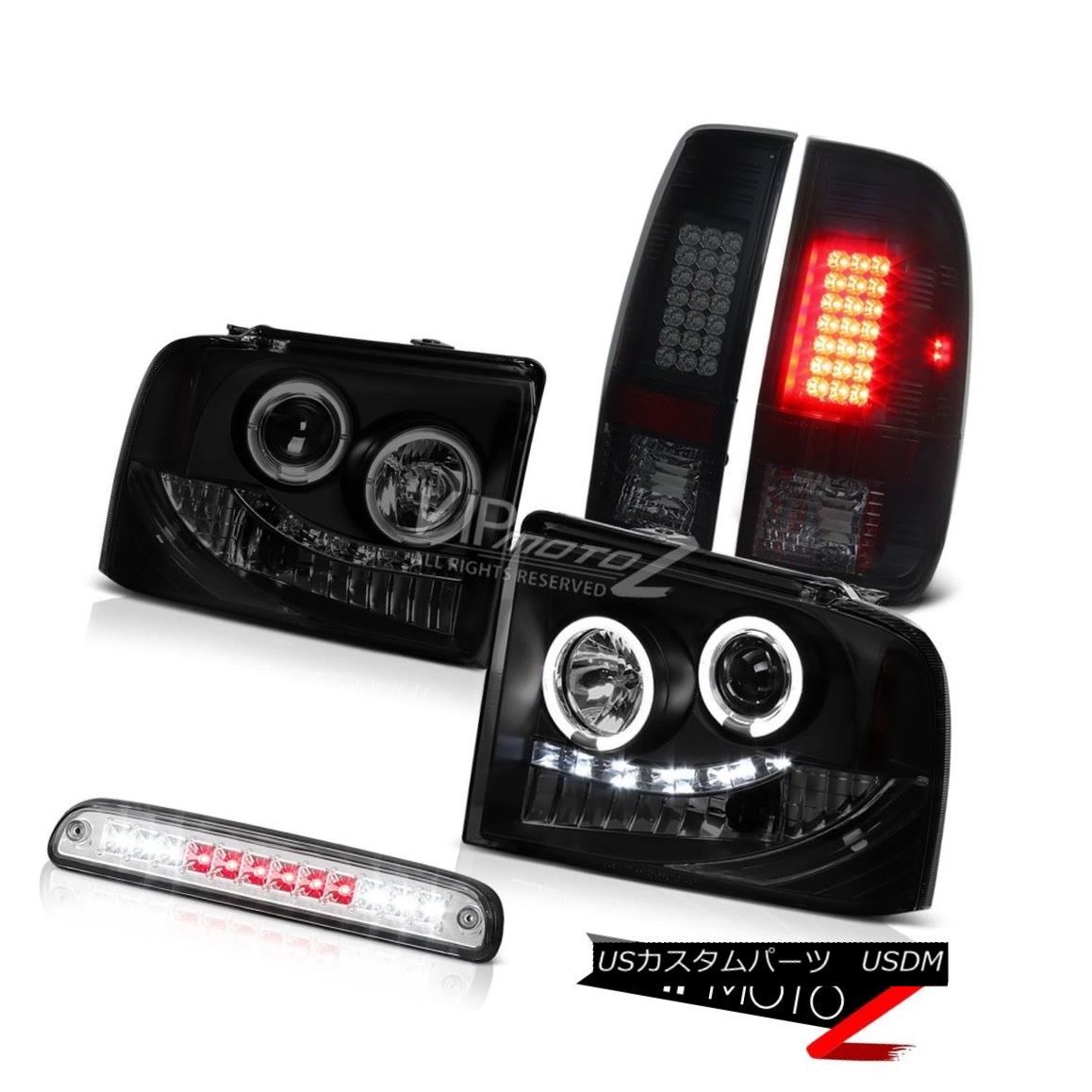 ヘッドライト Black Smoke Headlights Rear Tail Lamp High Brake Cargo LED 05 06 07 Ford F350 SD ブラックスモークヘッドライトリアテールランプハイブレーキカーゴLED 05 06 07 Ford F350 SD 【並行輸入品】 78,106円