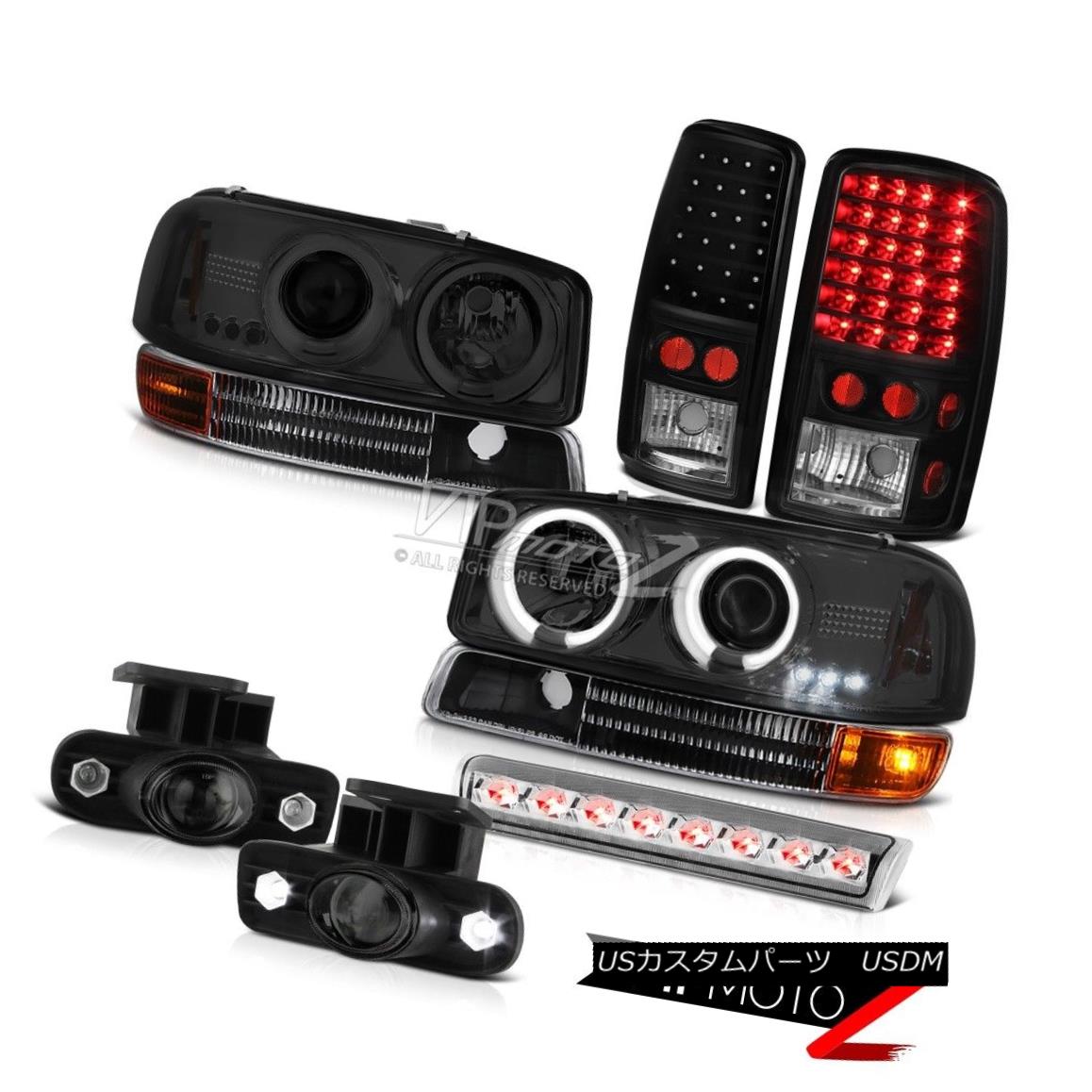 ヘッドライト 02 03 04 05 06 Yukon Smoke CCFL Halo Headlights Bumper Brake LED Tail Lights Fog 02 03 04 05 06ユーコン煙CCFLハローヘッドライトバンパーブレーキLEDテールライトフォグ 【並行輸入品】